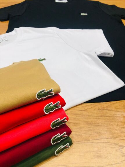 Camiseta Lacoste Basica - Vermelha
